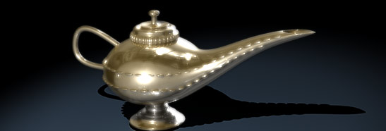 Magic Lamp designed with 3D ANIMATION and 3D MODELING and RENDER and SIMULATION for Elite Strom Picture 4